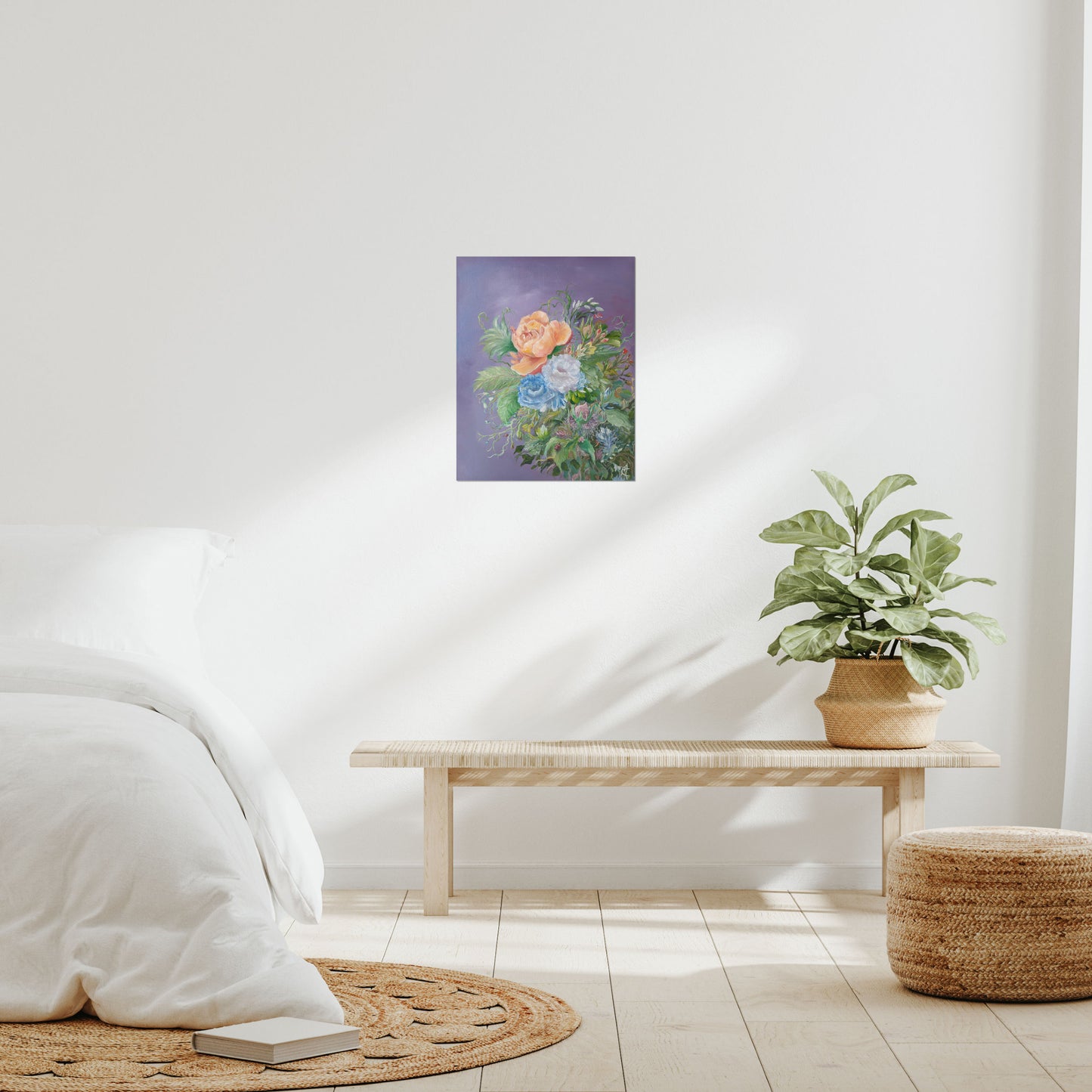 Dreams of Roses | Museums-Quality Fine Art Print | Life-Affirming Floral Artwork