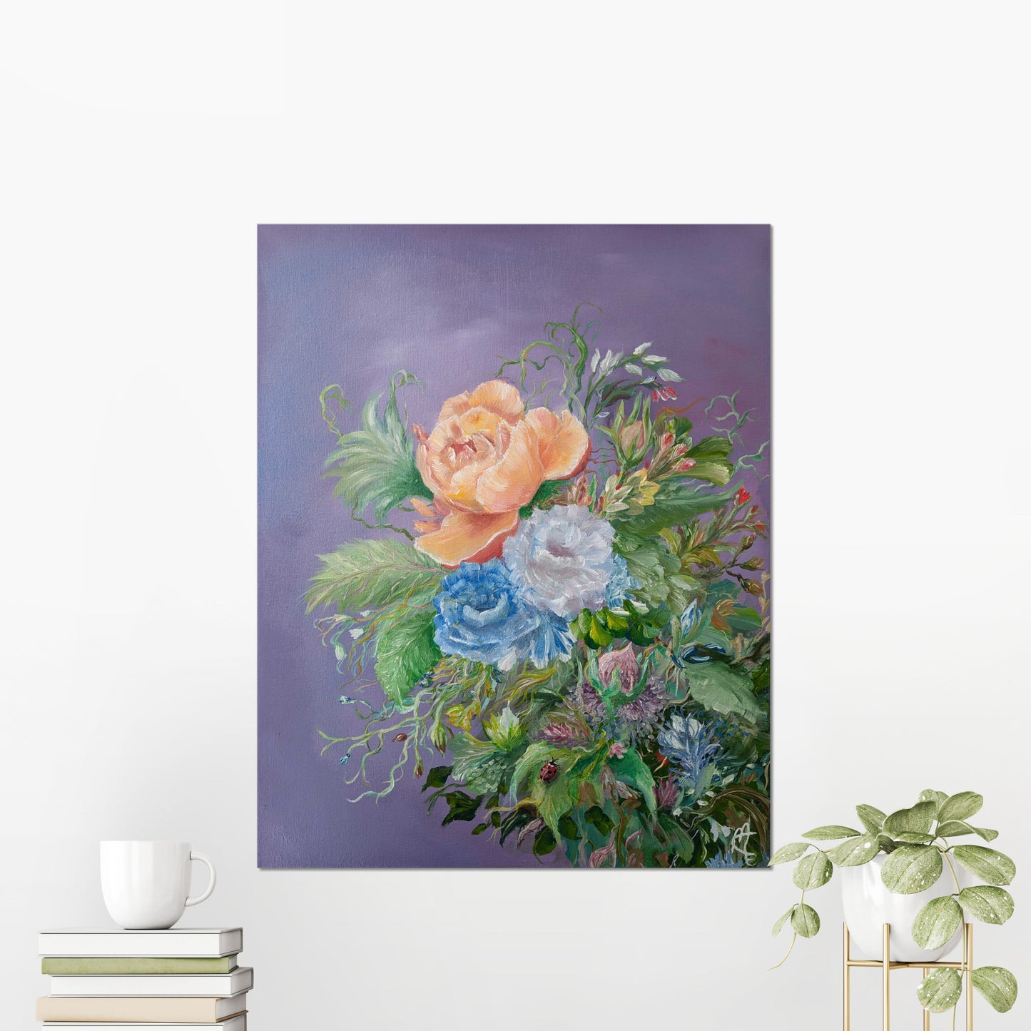 Dreams of Roses | Museums-Quality Fine Art Print | Life-Affirming Floral Artwork