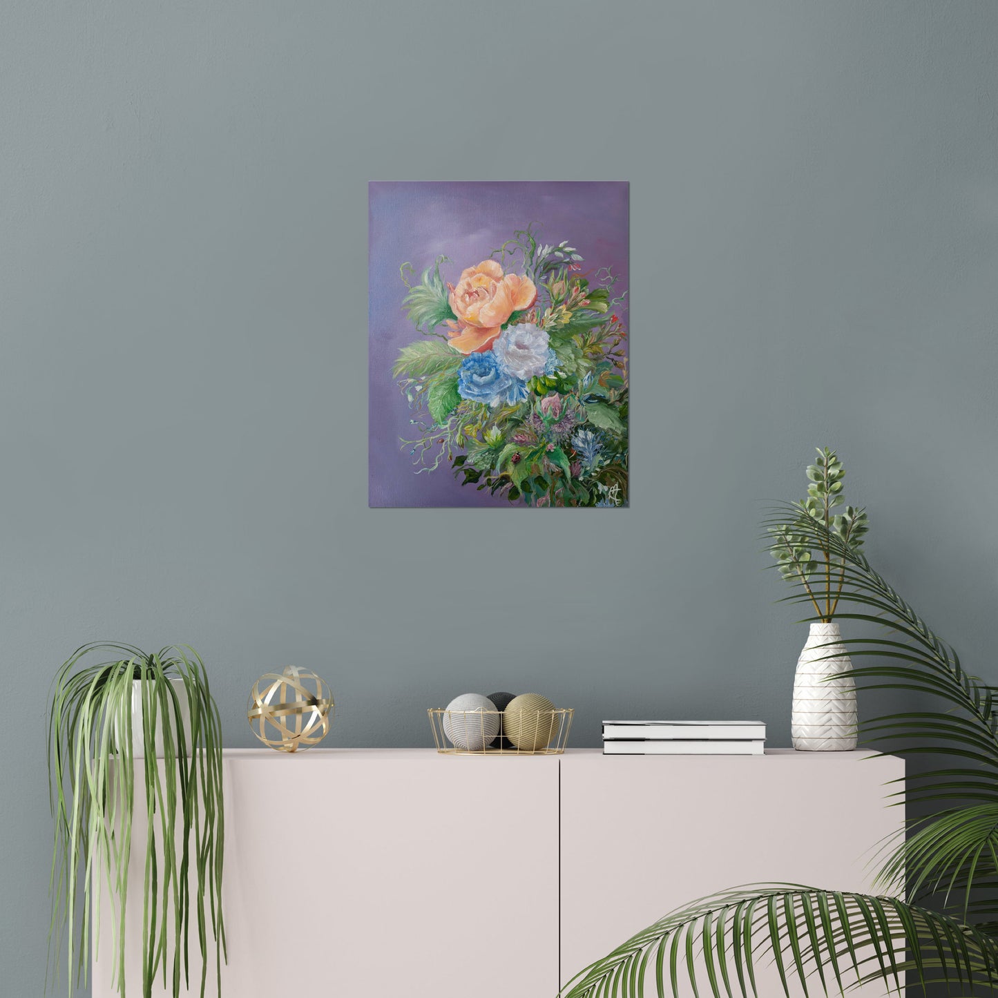 Dreams of Roses | Museums-Quality Fine Art Print | Life-Affirming Floral Artwork