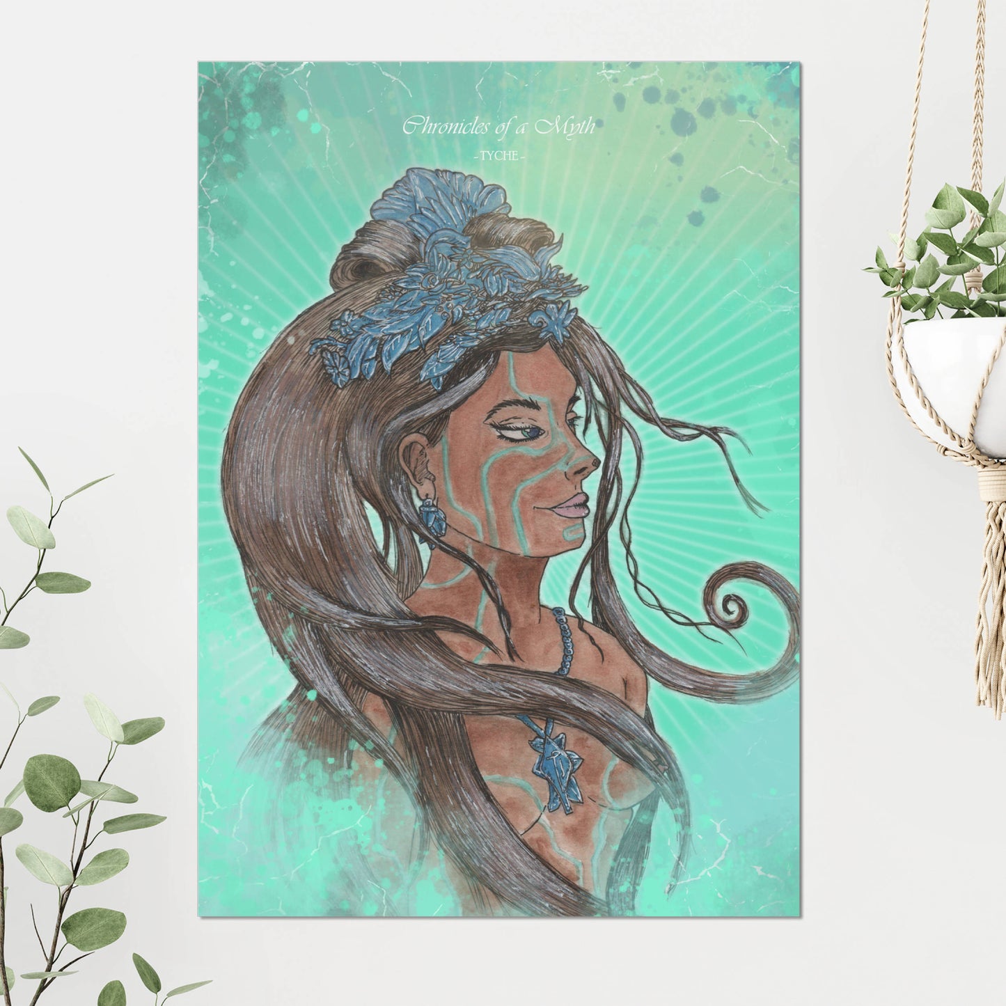 TYCHE | Museums-Quality Fine Art Print | Powerful Greek Mythology Artwork