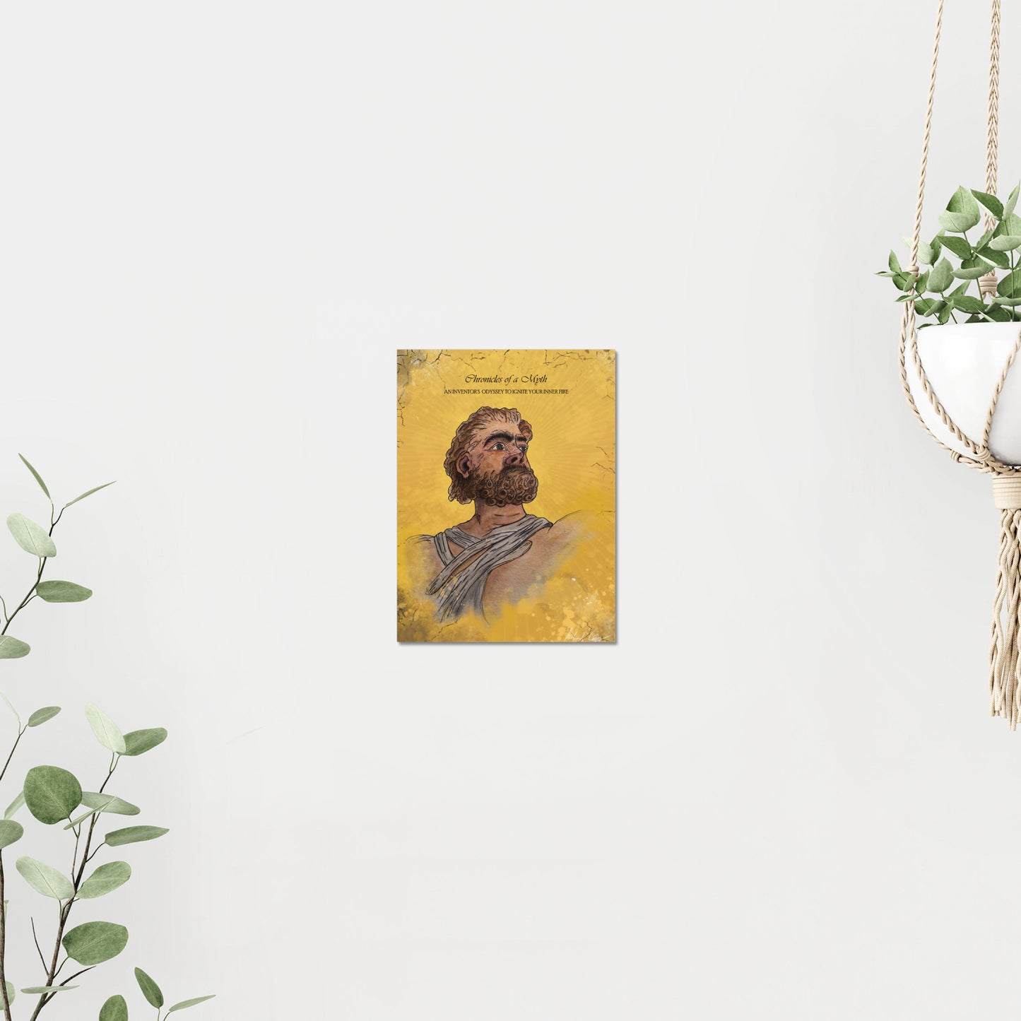 DAEDALUS | Museums-Quality Fine Art Print | Powerful Greek Mythology Artwork
