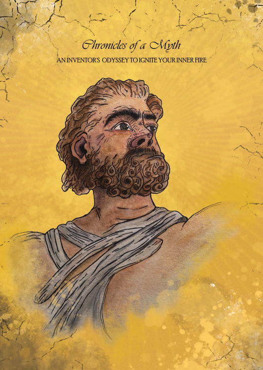 Daedalus | Museums-Quality Fine Art Print | Powerful Greek Mythology Artwork