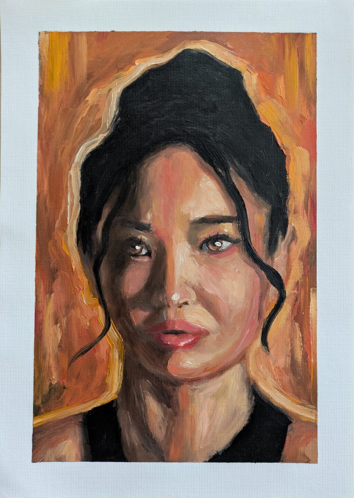 Portrait (Human) | Oil Painting | Reservation Ticket for Commissioned Artworks