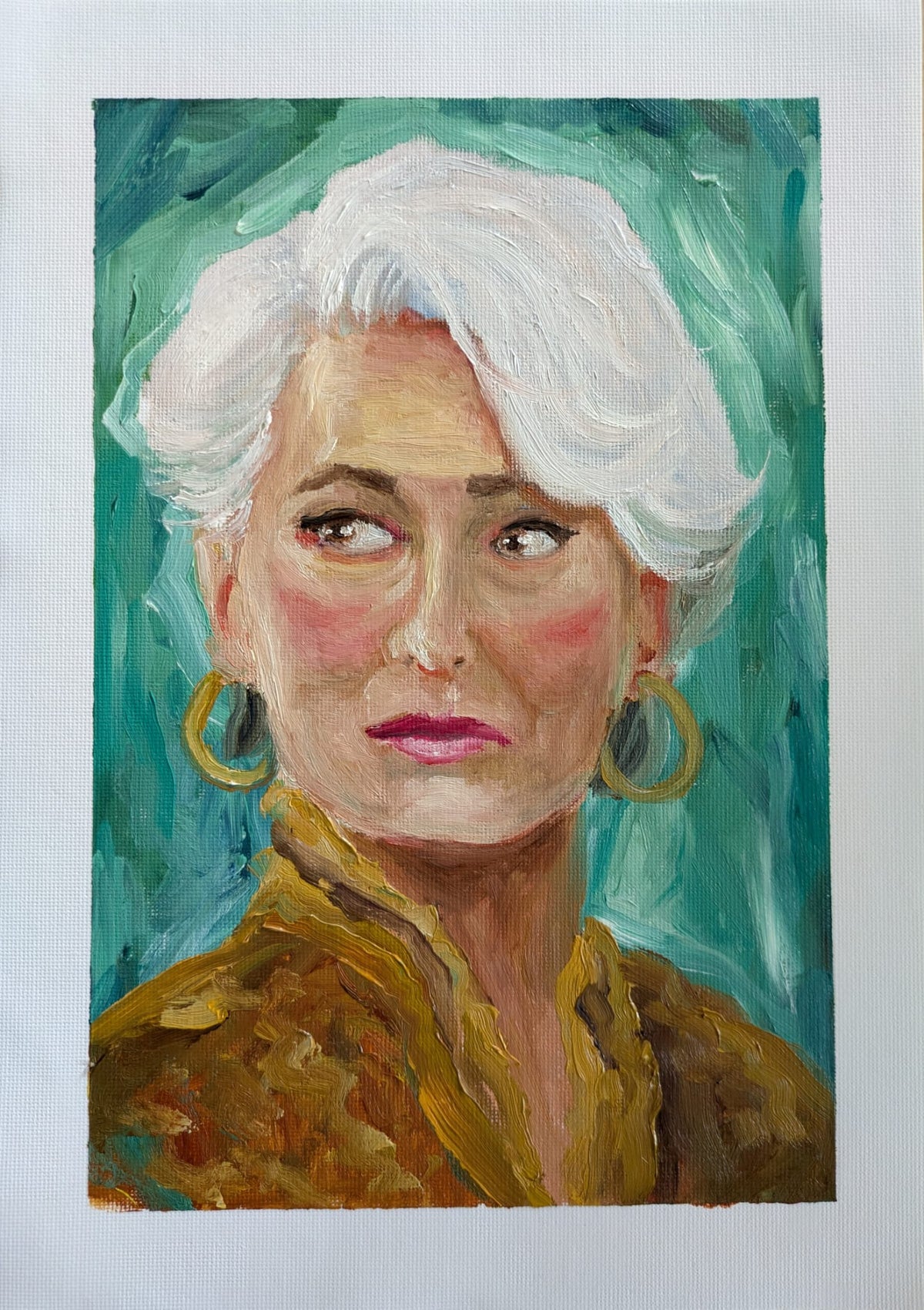 Portrait (Human) | Oil Painting | Reservation Ticket for Commissioned Artworks